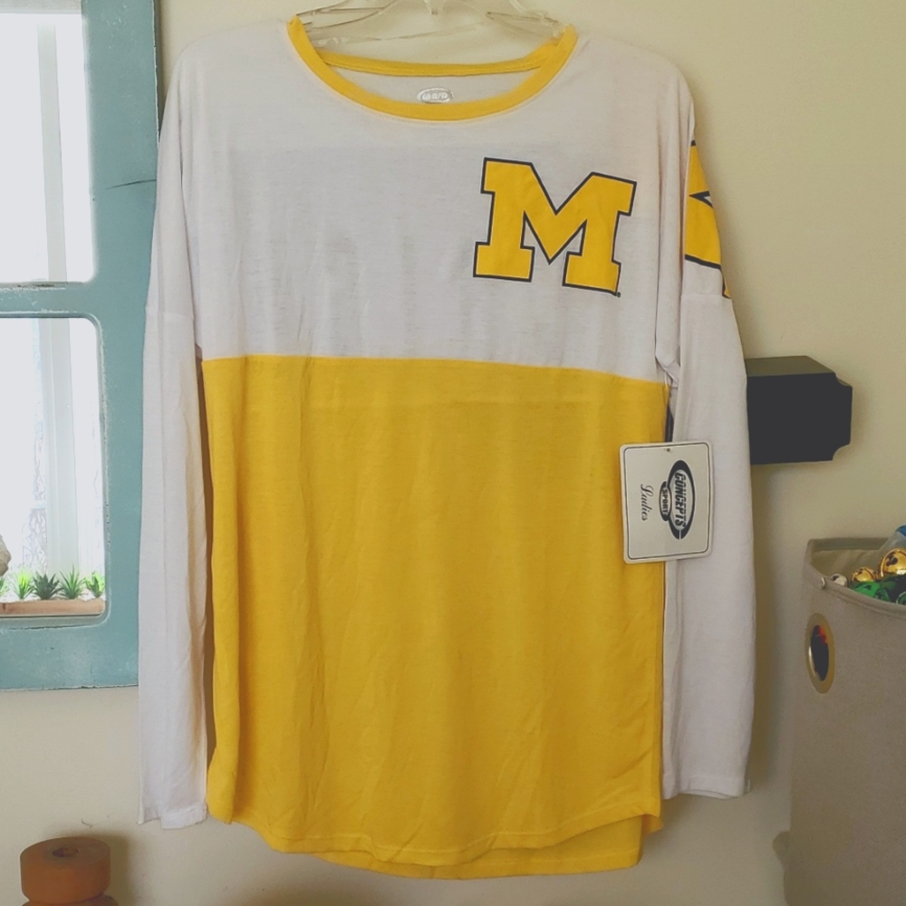 New Michigan Long Sleeve Shirt NWT